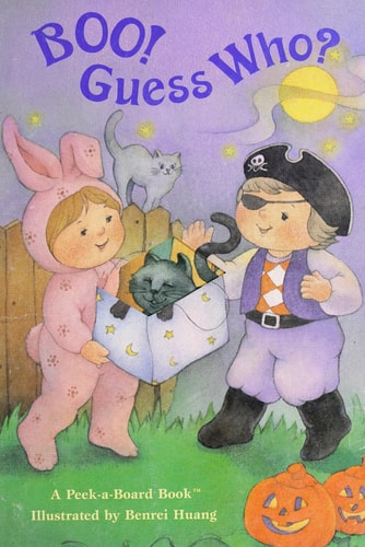 BOO! GUESS WHO? (Peek-A-Board Book)