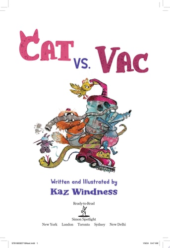 Cat vs. Vac: Ready-to-Read Level 1