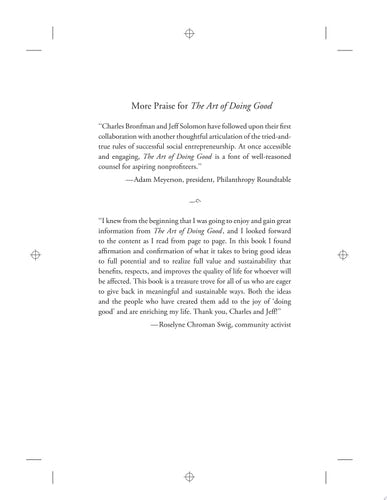 The Art of Doing Good: Where Passion Meets Action