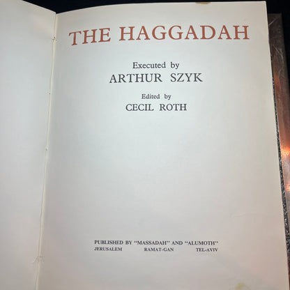 The Haggadah - Arthur Szyk - 1967