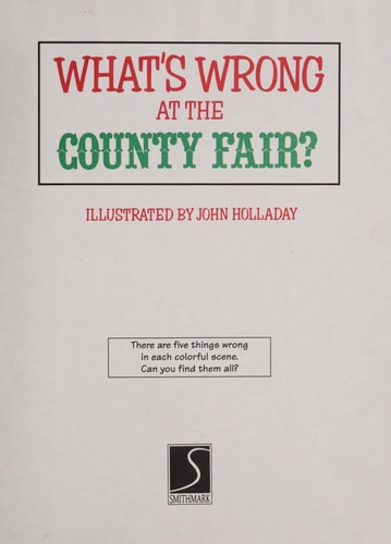 What's Wrong at the County Fair? (What's Wrong Series)