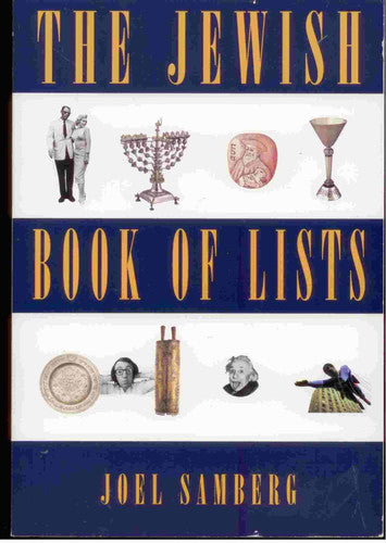 The Jewish Book Of Lists
