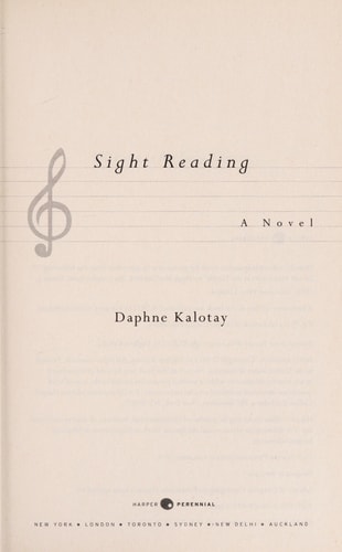 Sight Reading: A Novel