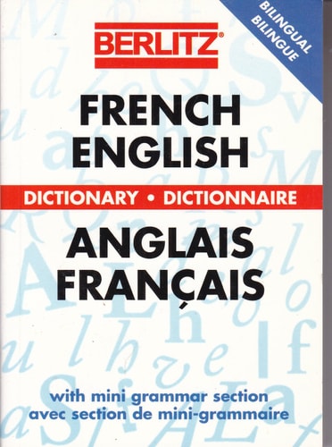 Berlitz French-English Dictionary (Berlitz Bilingual Dictionaries)