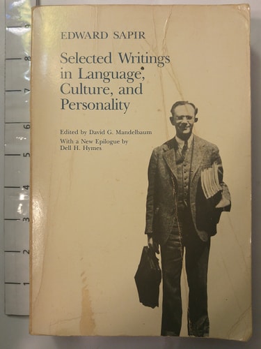 Selected Writings in Language, Culture, and Personality