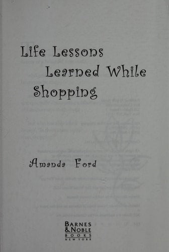 Life Lessons Learned While Shopping