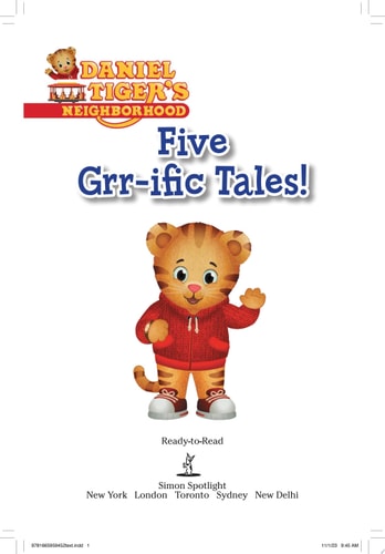 Five Grr-ific Tales! Friends Forever!; Daniel Goes Camping!; Clean-Up Time!; Daniel Visits the Library; Baking Day!