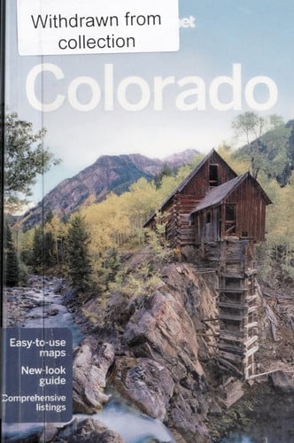 Colorado 1 (inglés) (Lonely Planet Regional Guide)