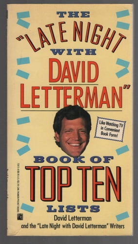 The Late Night with David Letterman Book of Top Ten Lists