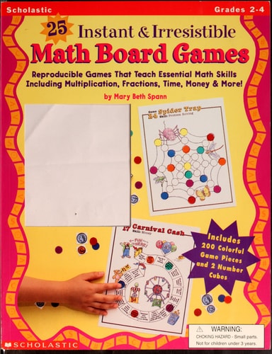 25 Instant & Irresistible Math Board Games (Grades 2-4)
