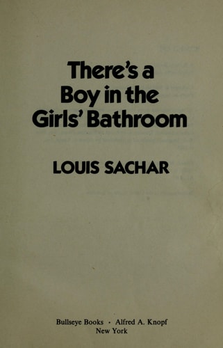 There's a Boy in the girls' Bathroom