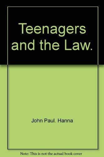 Teenagers and the law