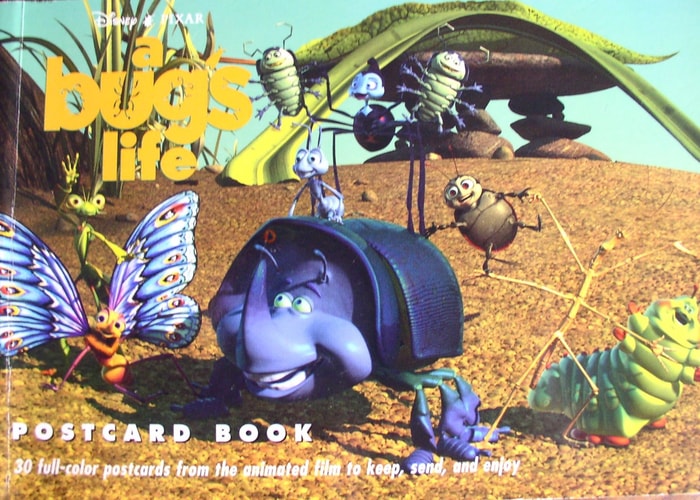 A Bug's Life Postcard Book: 30 Full-color Postcards from the Film to Keep, Send, and Enjoy