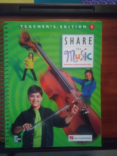 Share the Music Teacher's Edition Grade 3