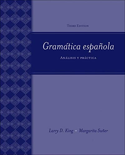 Gramática Española: Análisis y Practica