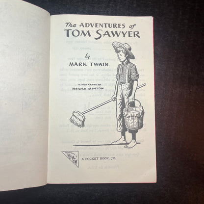 The Adventures of Tom Sawyer - Mark Twain - Scarce - 1950