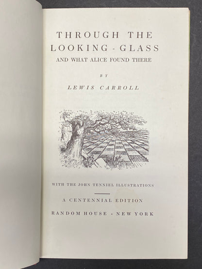 Alice's Adventures in Wonderland and Through the Looking Glass - Lewis Carroll - Box Set - 1965
