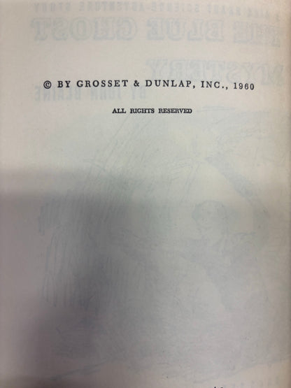 The Blue Ghost Mystery - John Blaine - 1st Edition - 1960