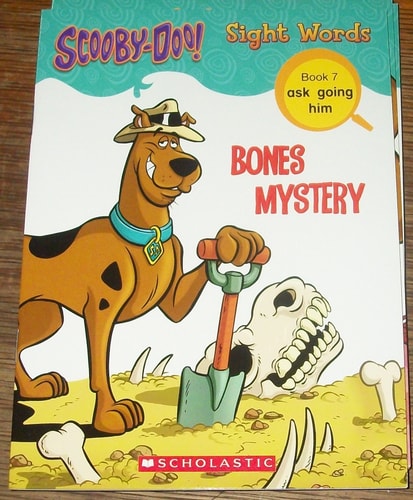 SCOOBY DOO, BONES MYSTERY. SIGHT WORDS BOOK 7.