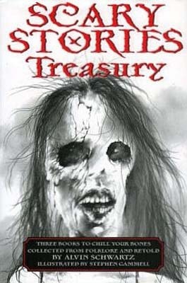 Scary Stories Treasury: Three Books to Chill Your Bones [Paperback compilation] ???????