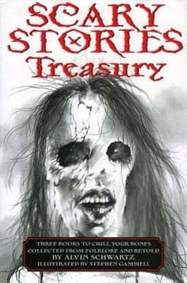 Scary Stories Treasury: Three Books to Chill Your Bones [Paperback compilation] ???????
