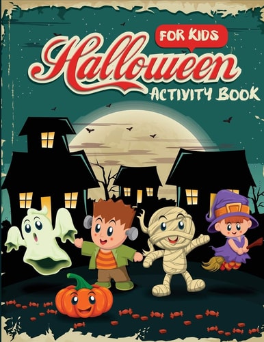 Halloween Activity Book for Kids (Children's Puzzle Books)