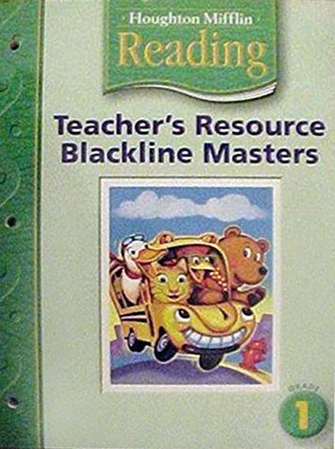 Houghton Mifflin Reading: Teacher Resource Blackline Masters Grade 1