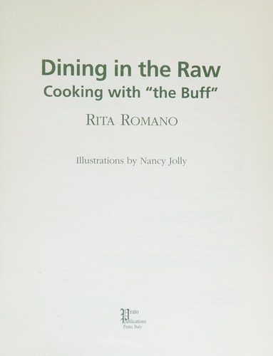 Dining in the raw: Cooking with the buff