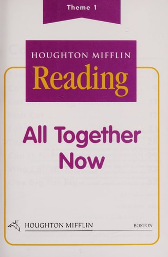 Houghton Mifflin Reading: Phonics Library Book (9 Stories) Grade 1 Theme 1