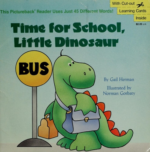 Time for School, Little Dinosaur (Pictureback Readers)