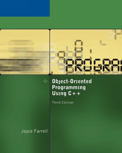 Object-Oriented Programming Using C++