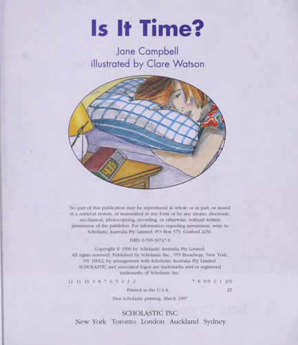 Is it time? (Reading discovery)