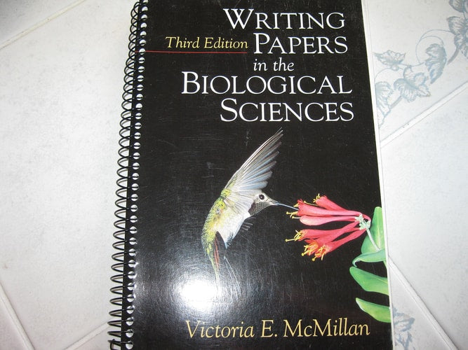 Writing Papers in the Biological Sciences