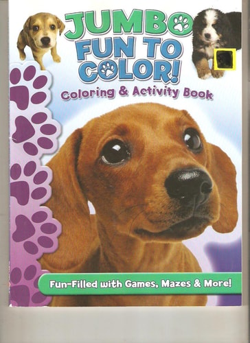 Jumbo Fun to Color *Coloring & Activity Book *Six (6) books