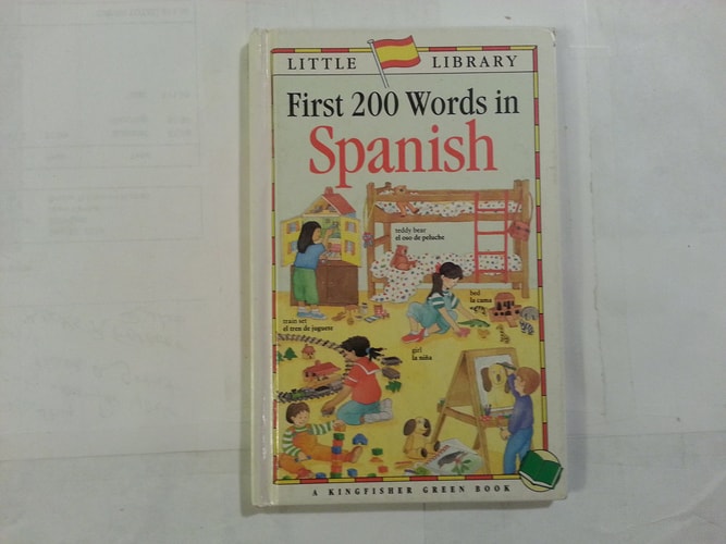 First 200 Words in Spanish (Little Library) (English and Spanish Edition)