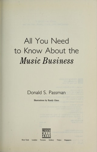 All You Need to Know about the Music Business