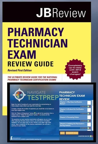 Pharmacy Technician Exam Review Guide & Navigate TestPrep (JB Review)