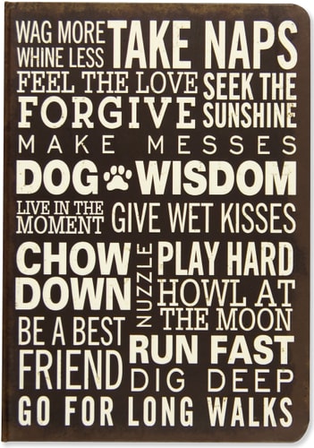 Dog Wisdom Journal -- Subway Art (Diary, Notebook)
