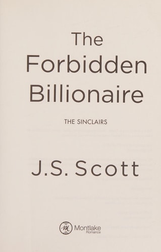 The Forbidden Billionaire (The Sinclairs, 2)