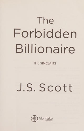 The Forbidden Billionaire (The Sinclairs, 2)