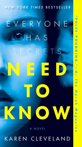 Need to Know A Novel