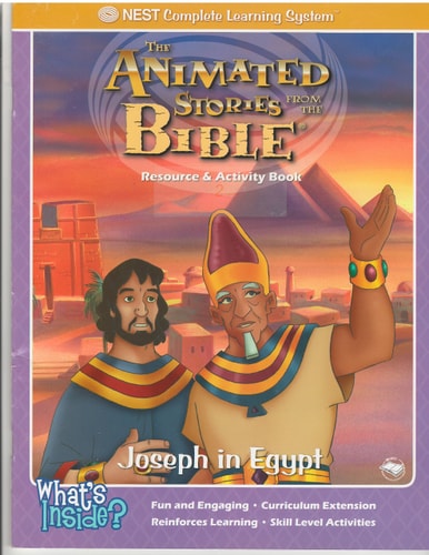 The Animated Stories of the Bible Resource & Activity Book: Joseph in Egypt