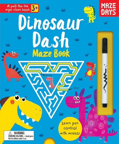 Dinosaur Dash Maze Book (Maze Days)