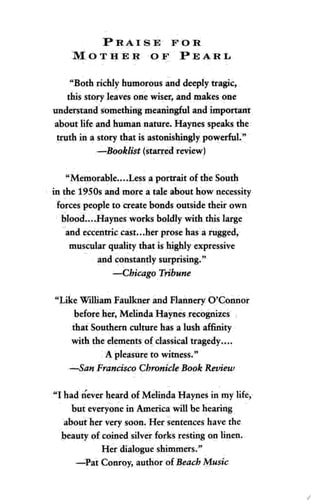 Mother of Pearl (Oprah's Book Club)