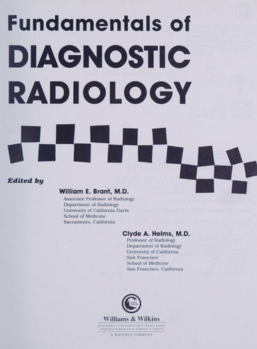 Fundamentals of Diagnostic Radiology