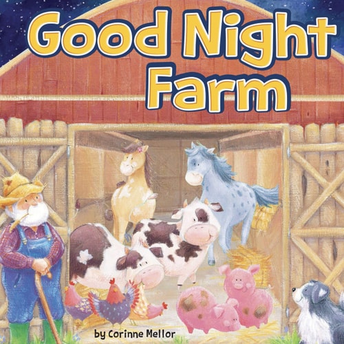 Good Night Farm - Little Hippo Books - Children's Padded Board Book