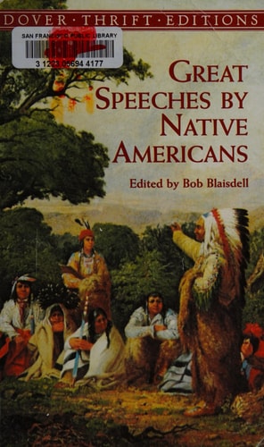 Great Speeches by Native Americans (Dover Thrift Editions)