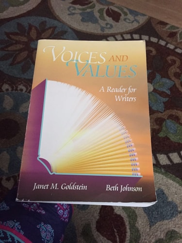 Voices and Values: A Reader for Writers, Instructor's Edition