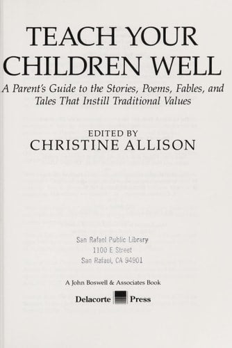 Teach Your Children Well