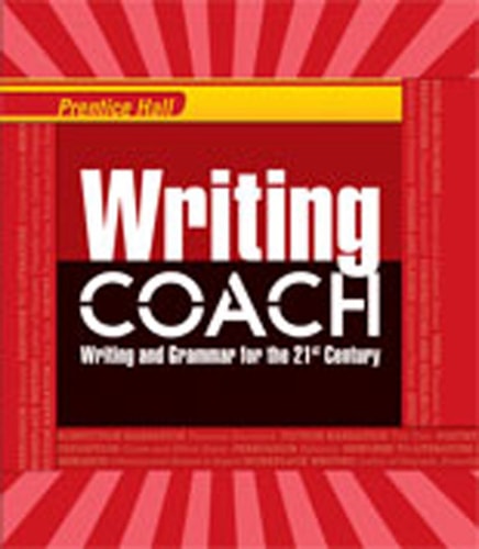 WRITING COACH 2012 STUDENT EDITION GRADE 08